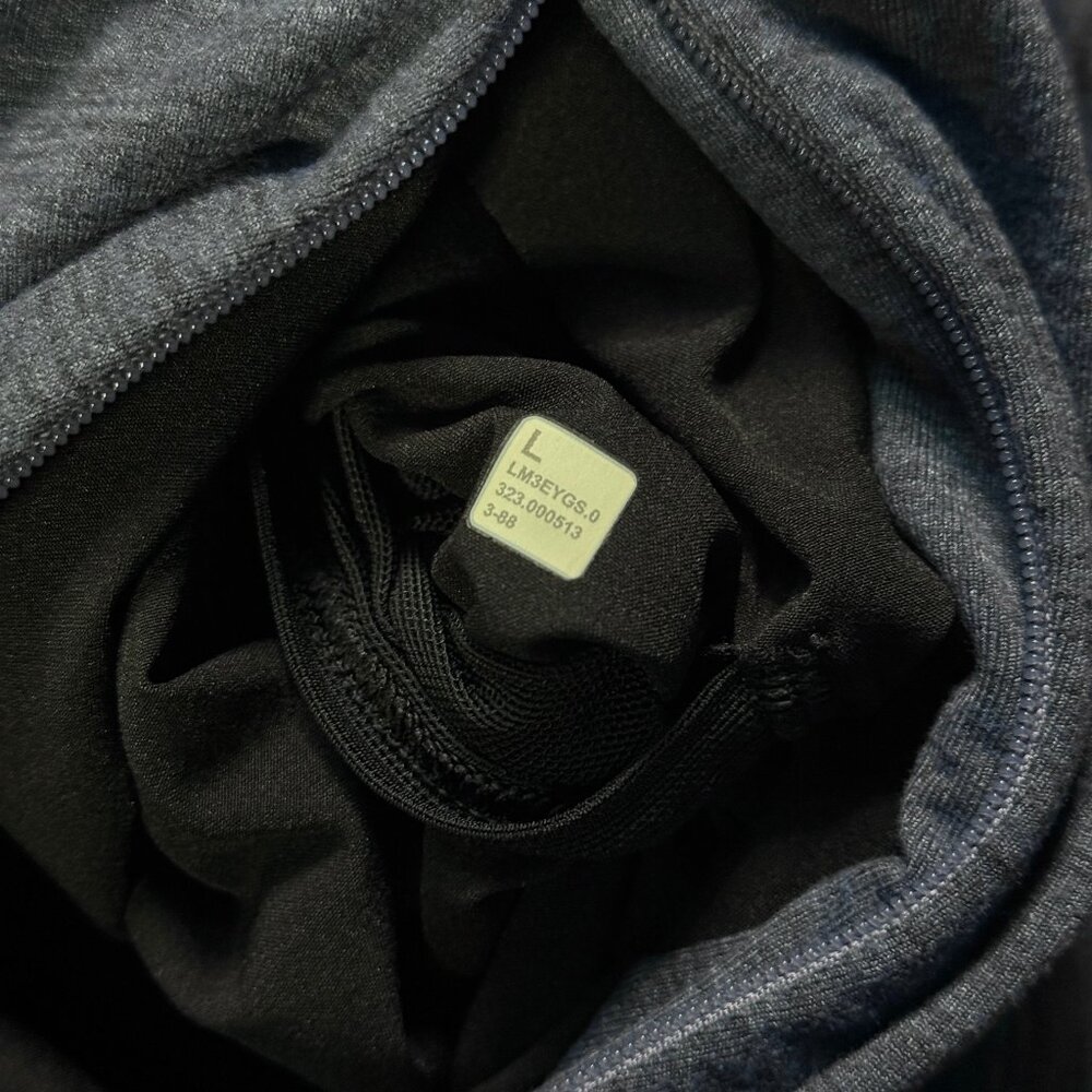 Lululemon Men's Surge Warm Full Zip Hoodie - Navy - Picture 5 of 8